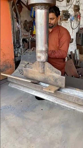 Hydraulic Bending With Press Machine #hydraulicpress #agriculturalmachinery