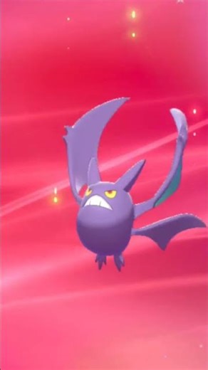 Golbat evolving into Crobat | Pokemon Espada y Escudo