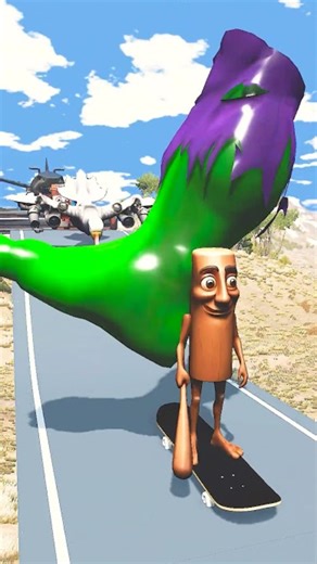 63K views · 346 reactions | Brainrot Italian Characters in the Hulk's Spinning Foot BeamNG.Drive | Beamng Game | Facebook