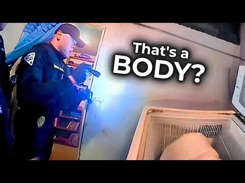 Bodycam: Cops Make Horrifying Discovery in Freezer