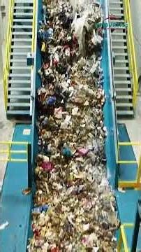 السر بيبدأ من هنا في عملية الفرز ♻️ | Bag Opener Technology #innovativasmartsolutions #disan