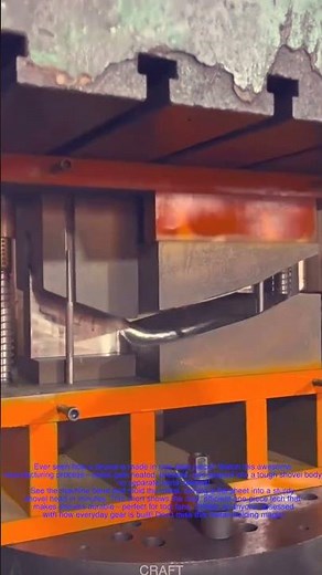 Ever seen how a shovel is made in one solid piece?