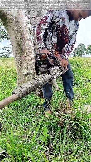 Swinging Steel: Why a Chainsaw Lost Its Chain