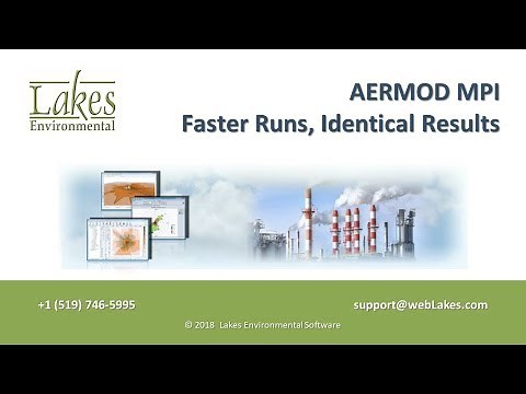 Lakes Environmental Software Webinar - Parallel AERMOD
