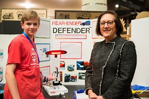 Ridgefield 7th Grader Wins at Invention Convention