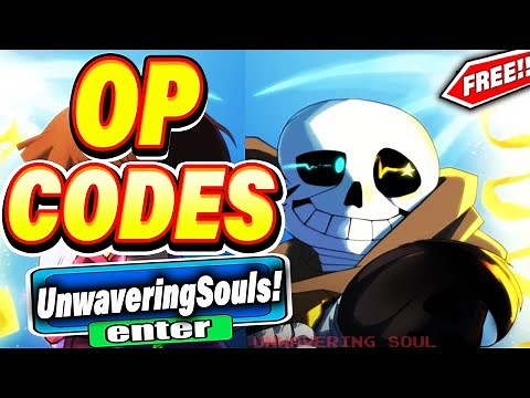 ALL NEW *SECRET CODES* IN ROBLOX UNWAVERING SOUL (new codes in roblox Unwavering Soul ) NEW
