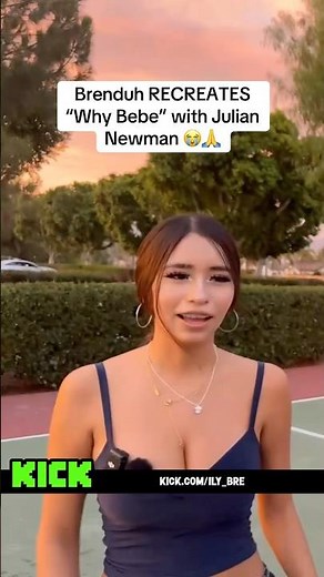Brenduh RECREATES “Why Bebe” with Julian Newman 😭🙏 Follow ‪@Ily.brenduhh‬ #brenduh