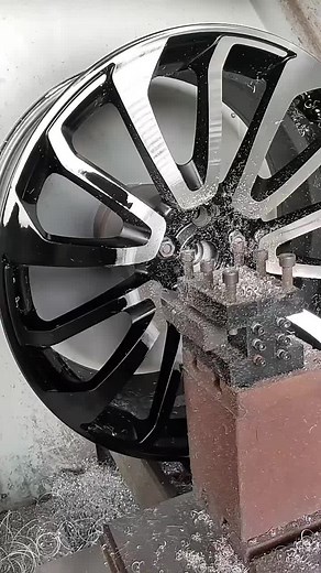 Diamond cut wheel refurbishment