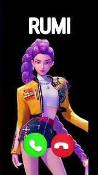 Appel Rumi KPOP demon hunter !!! 🎤🌈