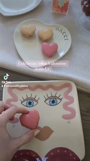 Romantic Plates for Valentine’s Day | For Gifting, Hosting, or Celebrating Yourself 💘