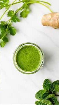 Mint Sauce / Pudina Chutney Recipe by Chef Michael 🌿 #short #chefmichael #recipe #cooking