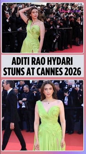 Aditi Rao Hydari brings vintage elegance to Cannes 2026