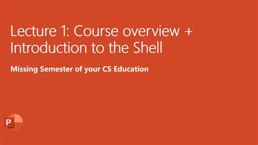 计算机教育中缺失的一课（2026）The Missing Semester of Your CS Education(2026)