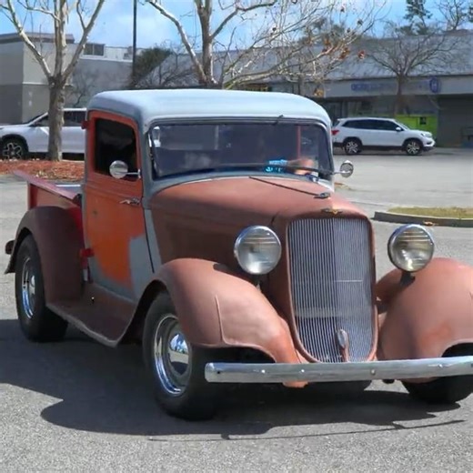 1935 Dodge Pickup Truck Classic Exhaust Sound Drive By #classictrucks