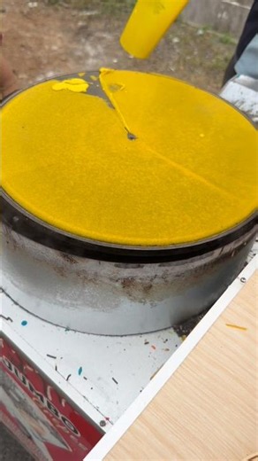 Rotate in a circular motion until the batter is gone; if the results aren't perfect, keep practic...