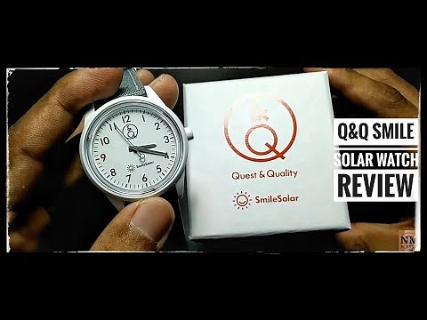 WATCH before you BUY: Q&Q Solar Smile watch full review #q&q