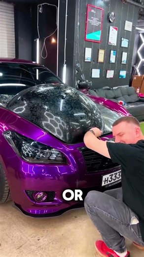 Why do bubbles form on the car?