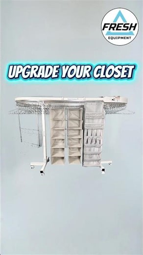 Closet Carousel – Next Level Closet Organization #closetcarousel #closetorganization #smartcloset