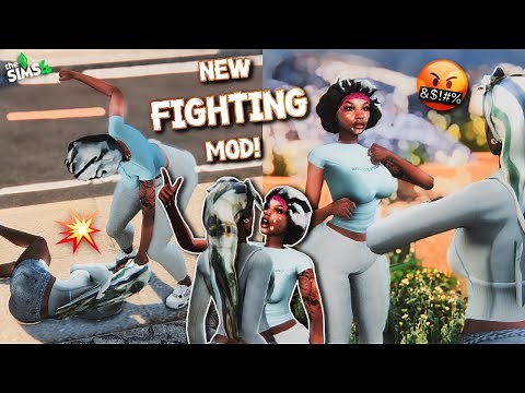 RUN ME MY ONES! 🤬💥 • New FIGHTING & ARGUING Mods For The Sims 4!