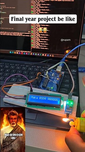 Engineering Final Year Project😂 #jee #iitjee #jeemains #college #engineering #iit #funny #shorts