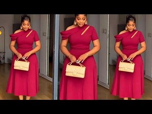 How to SEW This Trendy Asymmetric One-Shoulder Corporate Dress