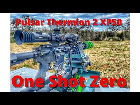 How to Sight in the Pulsar Thermion 2 XP50