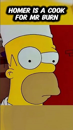 When Homer Tries to Be a Professional Chef
