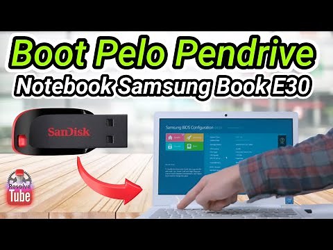 Boot Pelo Pendrive Notebook Samsung Book E30