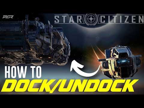 How To Dock/Undock The Drake Command Module - Star Citizen
