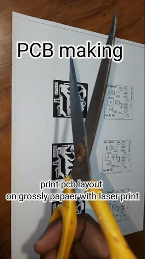 How to make PCB at home |Homemade PCB | handmade professional PCB | Mr Tech Electronics | #shorts