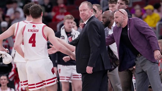 Wisconsin coach Greg Gard comments on John Blackwell's big performance