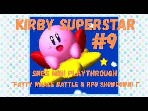🎮✨Kirby Super Star SNES Mini – Fatty Whale Battle & RPG Showdown! 🐳⚔️😂 | EP9
