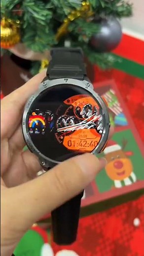 Mingdaen K68 smartwatch 1.85-inch AMOLED display #militarysmartwatch