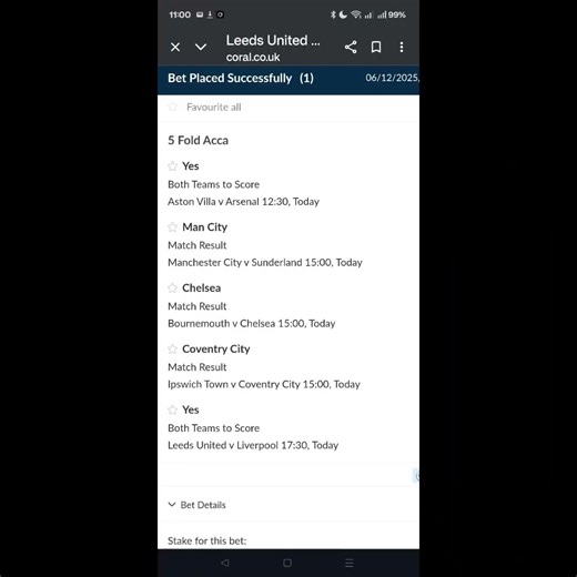 MEGA 5-FOLD ACCUMULATOR! 📈 Today's Best UK Football Predictions