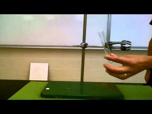 Test Tube in Retort Stand