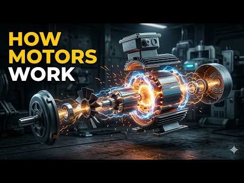All Types of Electric Motors Explained in 5 Minutes | INSIDE MACHINES