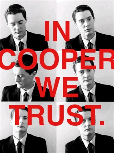 preferably special agent dale cooper in season one episode eight of twin peaks in glasses and a suit at one eyed jacks specifically at the moment he says