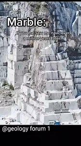 Do you know limestone metamorphose into marble? #geology #metamorphism #geologist | Geology forum 1