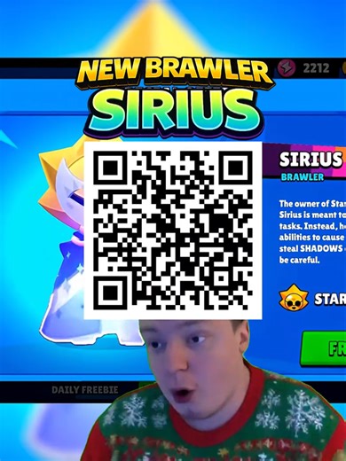 Unlock Sirius: New Brawler QR Code in Brawl Stars!
