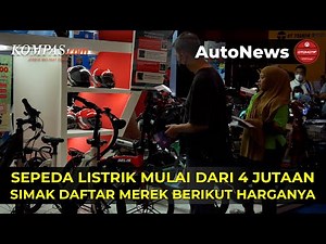 Daftar Harga Sepeda Listrik Murah, mulai Rp 4,1 Jutaan