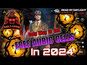 FREE AURIC CELLS IN 2024(English)।। Dead by Daylight Mobile।। Diablo gaming
