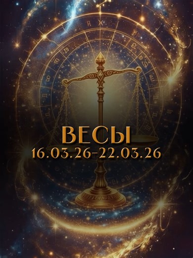ВЕСЫ - ТЕБЕ НУЖНО ЭТО УСЛЫШАТЬ: Таро-прогноз на 16–22 марта ⚡️ Твое персональное руководство на ближайшие 7 дней 🗝 Разбираем: -Главный вайб недели 🌊 -Где ждать подвох? ⚠️ -Твой секрет успеха: что делать, а о чем забыть 🎯 #таро #таропрогноз #астрология #ведическаяастрология #гороскопнанеделю #прогнознанеделю #раскладтаро #знакизодиака #психологияотношений #тарологонлайн #советкарт #духовныйрост #энергиядня #тароконсультация #судьба #прогноз2026 #магиятаро #тароукраина #тарокиев #tarot_uncovere