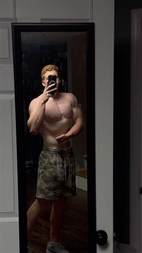 Pre-prom chest workout at home #motivation #gym