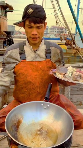 Fisherman Cooking #fisherman #cooking #seafood