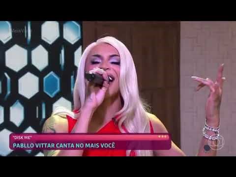 Pabllo Vittar canta "DISK ME" no Mais Você 2025