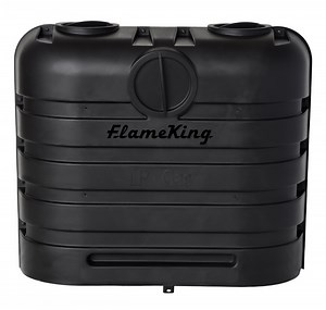 Flame King YSN-PCC-RV30 Black Heavy-Duty Polypropylene 7.14 lb Propane Tank Cover for RV Accessories