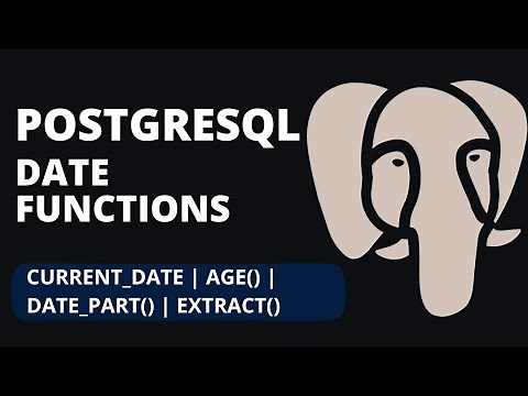 PostgreSQL: Date Functions | Date functions in PostgreSQL | PostgreSQL Database Tutorial