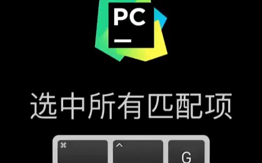 如何在pycharm中同时修改多行代码