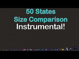 KLT - 50 States Size Comparison Instrumental