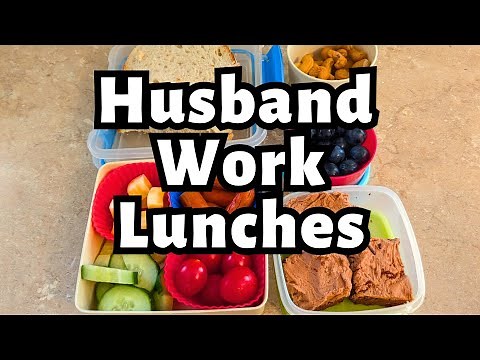 SIMPLE WORK LUNCHES | CONSTRUCTION WORKER LUNCH IDEAS | EASY LUNCH IDEAS
